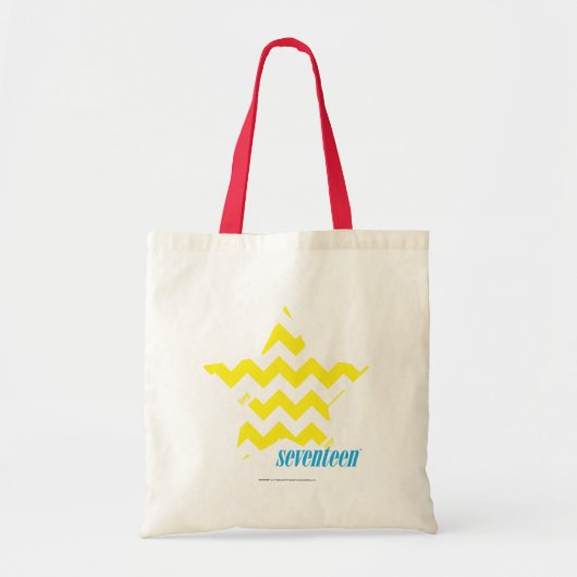 ZigZag Yellow 3 Tote Bag (Voorkant)