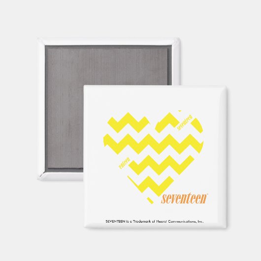 ZigZag Yellow 4 Magneet (Voorkant / Achterkant)