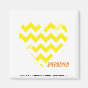 ZigZag Yellow 4 Magneet