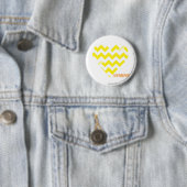 ZigZag Yellow 4 Ronde Button 5,7 Cm (In situ)