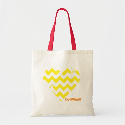 ZigZag Yellow 4 Tote Bag (Voorkant)
