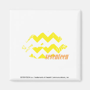 ZigZag Yellow Magneet