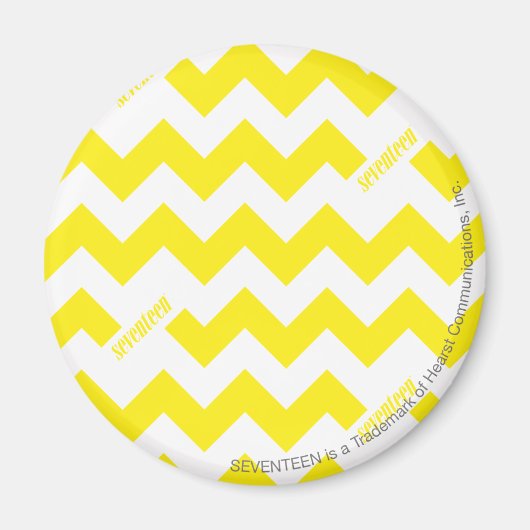 ZigZag Yellow Magneet (Voorkant)