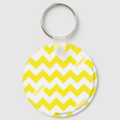 ZigZag Yellow Sleutelhanger (Voorkant)