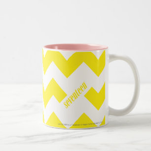 ZigZag Yellow Tweekleurige Koffiemok