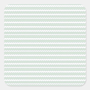 Zigzag Zee Anemone Vierkante Sticker