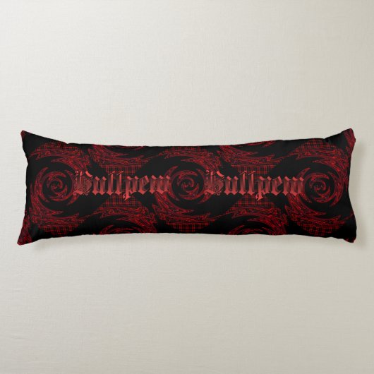 Zigzagchaos met kogels lichaamskussen (Voorkant)