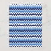 Zigzagpatroon 1 briefkaart (Voorkant)