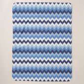 Zigzagpatroon 1 sherpa deken (Voorkant)