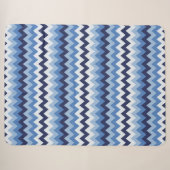 Zigzagpatroon 1 sherpa deken (Voorkant (horizontaal))