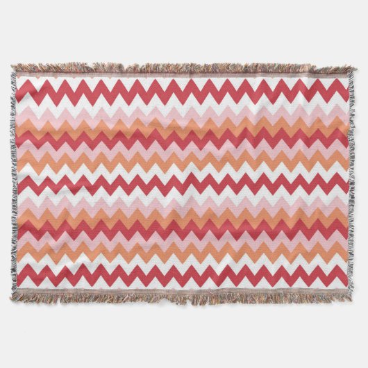 Zigzagpatroon 2 deken (Voorkant)