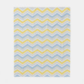 Zigzagpatroon Fleece Deken (Voorkant)