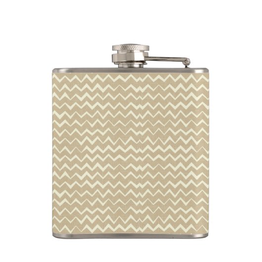 Zigzagpatroon Heupfles (Achterkant)