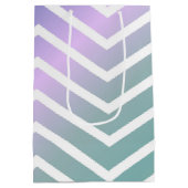 zigzagpatroon inpakpapier medium cadeauzakje (Achterkant)