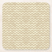 Zigzagpatroon Kartonnen Onderzetters (Voorkant)