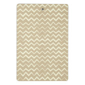 Zigzagpatroon Mini Klembord (Achterkant)