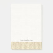 Zigzagpatroon Post-it® Notes (Voorkant)