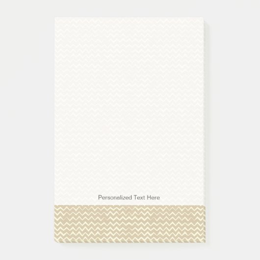 Zigzagpatroon Post-it® Notes (Voorkant)