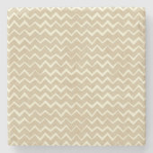 Zigzagpatroon Stenen Onderzetter (Voorkant)