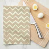 Zigzagpatroon Theedoek (Quarter Fold)