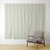 Zigzagpatroon wandkleed (In Situ (horizontaal))
