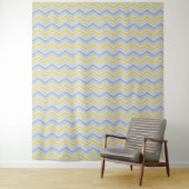 Zigzagpatroon wandkleed (In situ)
