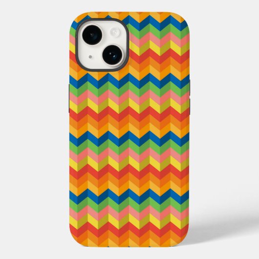 zigzagstreep Case-Mate iPhone case (Achterkant)