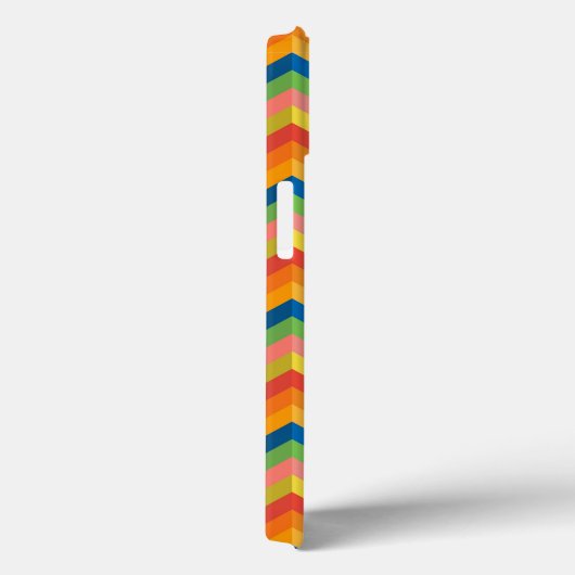 zigzagstreep Case-Mate iPhone case (Achterkant / Rechts)