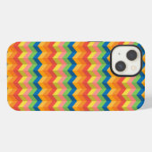 zigzagstreep iPhone hoesje (Achterkant horizontaal)