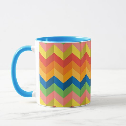 zigzagstreep mok (Links)