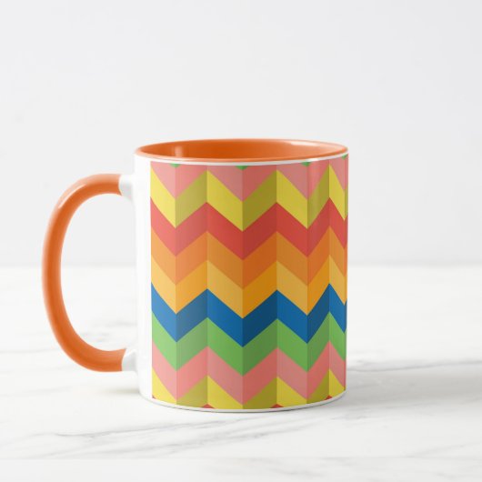 zigzagstreep mok (Links)