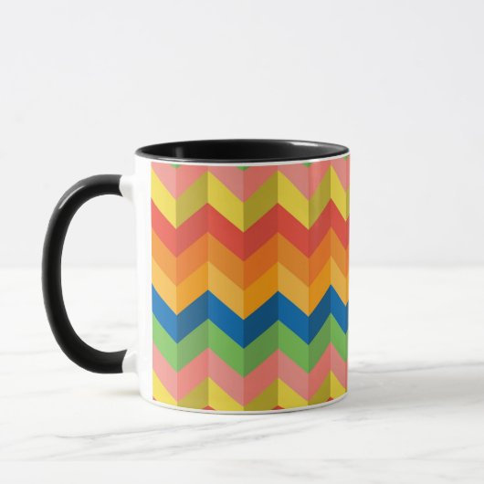 zigzagstreep mok (Links)