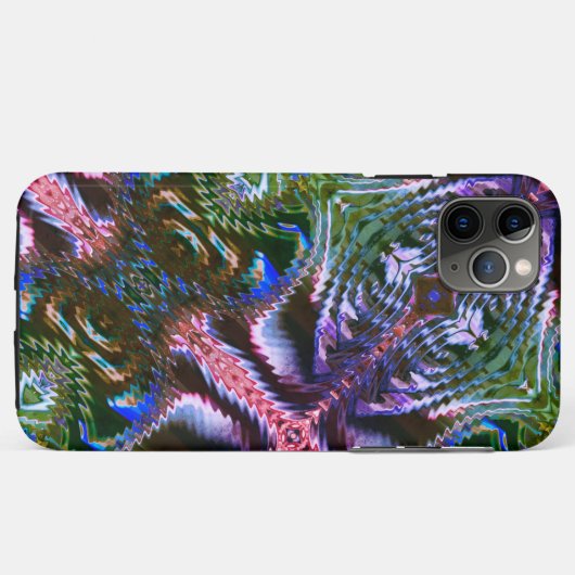 Zigzagvormig 'staafvormig' Case-Mate iPhone case (Achterkant (horizontaal))