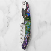 Zigzagvormig 'staafvormig' kurkentrekker (Voorkant)