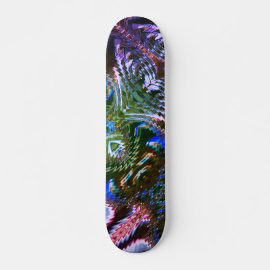 Zigzagvormig 'staafvormig' persoonlijk skateboard (Voorkant)
