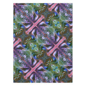 Zigzagvormig 'staafvormig' tafelkleed (Voorkant)