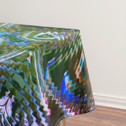 Zigzagvormig 'staafvormig' tafelkleed (Voorbeeld)