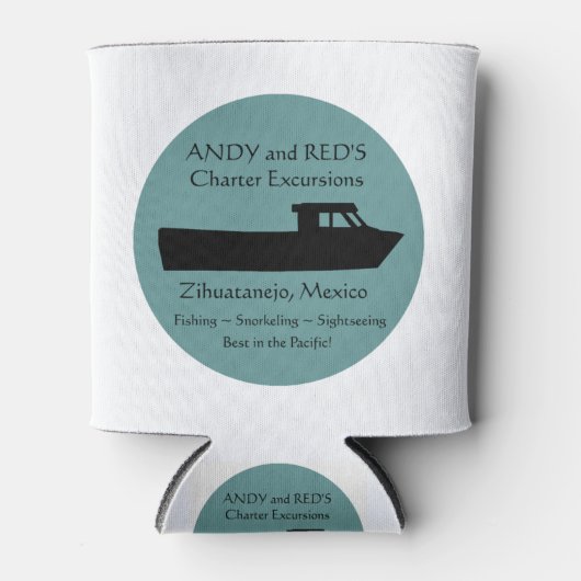 Zihuatanejo charterboten blikjeskoeler (Voorkant)