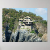 Zihuatanejo Cliffside Poster (Voorkant)
