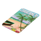 Zihuatanejo Mexican strand vakantion poster Magneet (Linkerzijde)