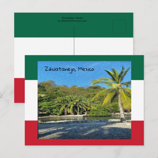 Zihuatanejo, Mexico-Briefkaart Briefkaart (Voorkant / Achterkant)