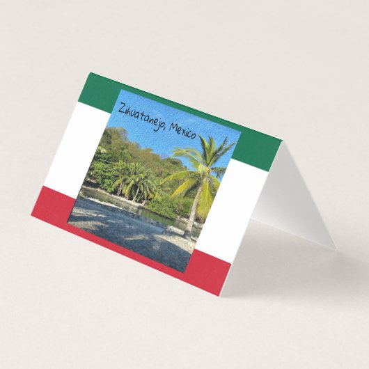 Zihuatanejo, Mexico Kaart (Voorkant)