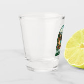 Zihuatanejo Mexico Travel Art Vintage Shot Glas (Links)