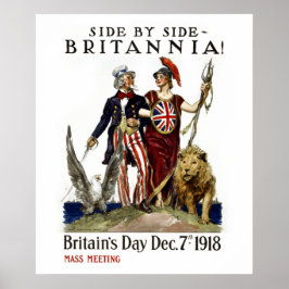 Zij aan zij - Britannia! Poster