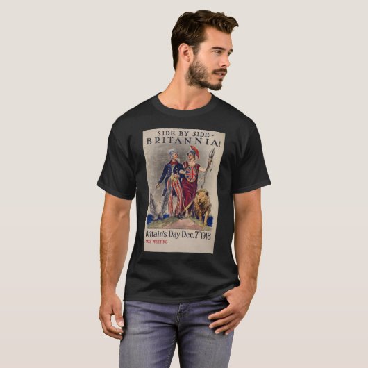 Zij aan zij - Britannia! T-shirt (Voorkant volledig)