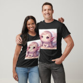 Zij als Axolotl T-shirt (Unisex)