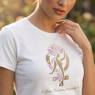 Zij Bloeit Toch Bloemen Venus Symbool Vrouwendag T-shirt