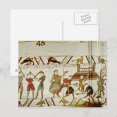 Zij construeren de berichten briefkaart (Voorkant / Achterkant)