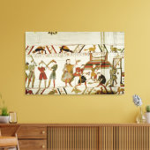 Zij construeren de berichten canvas afdruk (Insitu (Woonkamer))