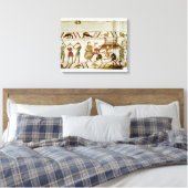 Zij construeren de berichten canvas afdruk (Insitu (Slaapkamer))
